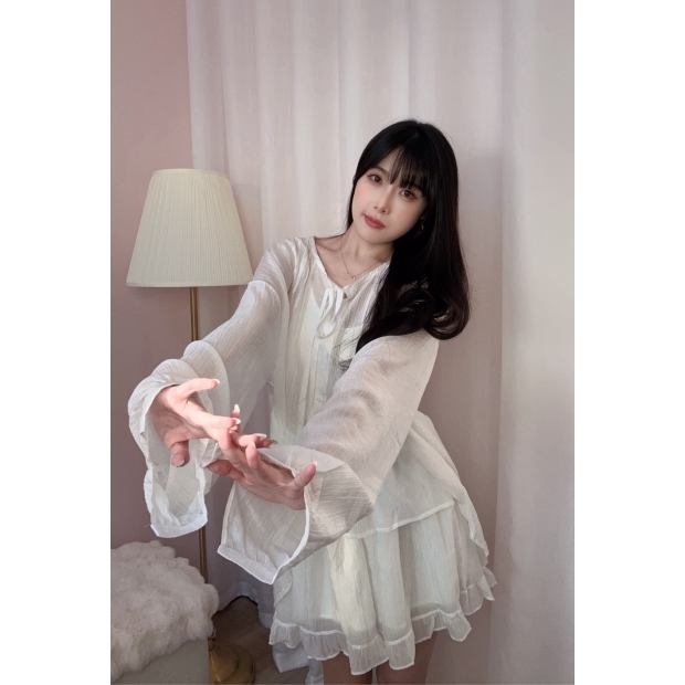 夏日森語日系綁帶套裝