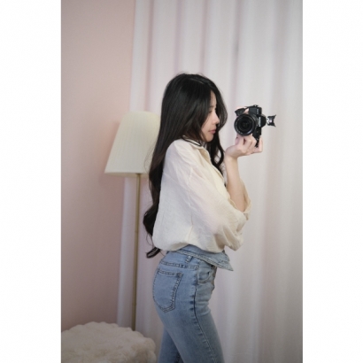 晨曦微風棉麻罩衫