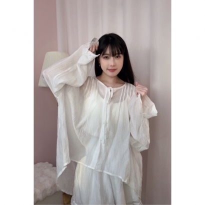 夏日森語日系綁帶套裝