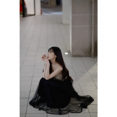 蝴蝶緞語・夢紗百褶長裙 蝴蝶緞語・夢紗百褶長裙